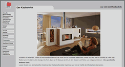 Desktop Screenshot of ofenkachel.de