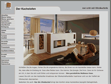 Tablet Screenshot of ofenkachel.de